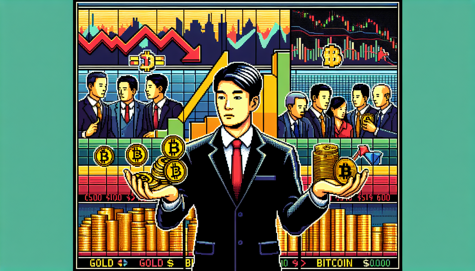 Robert Kiyosaki Buys Gold, Bitcoin Ahead of Expected Market Crash