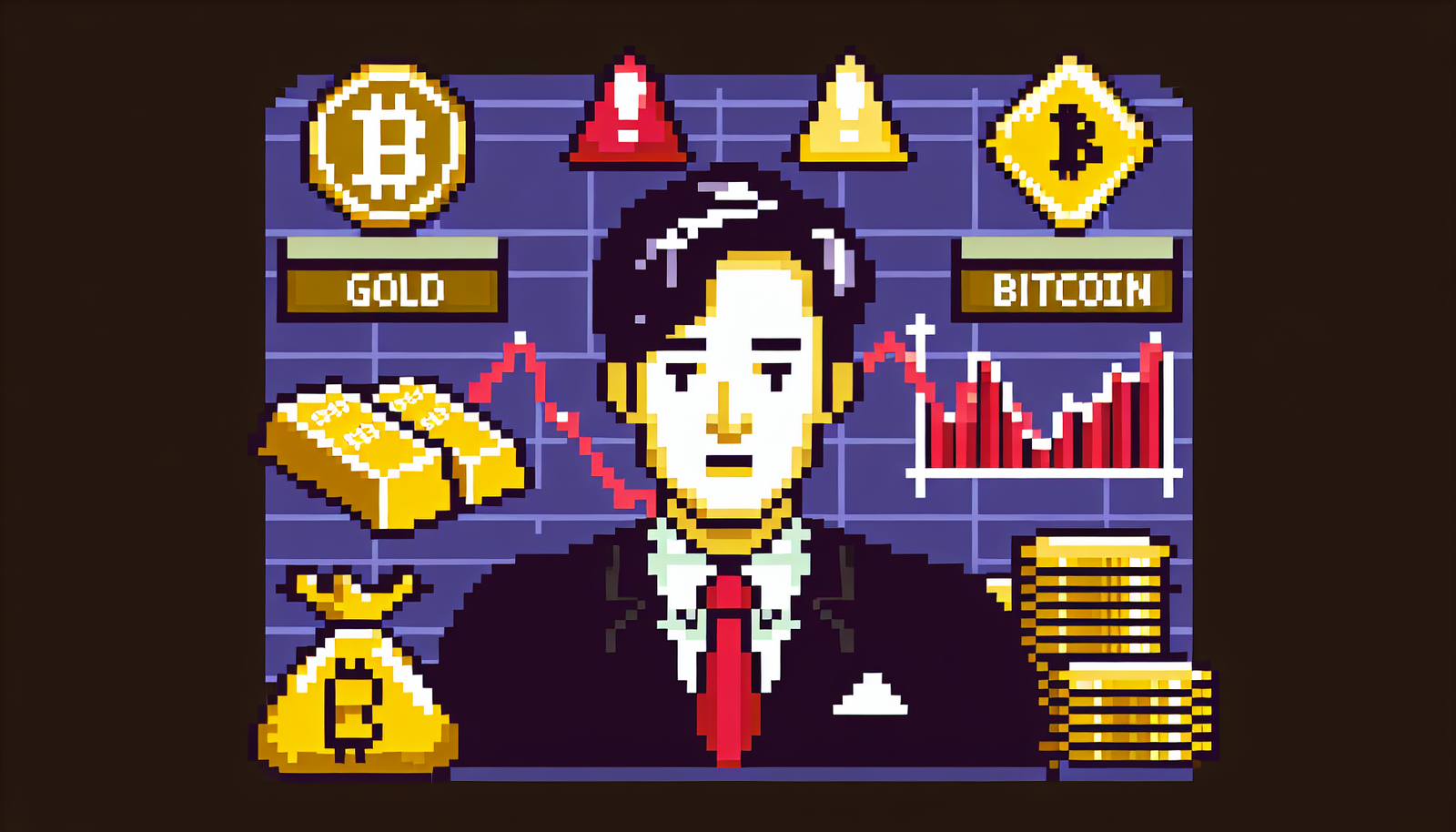 Robert Kiyosaki Buys Gold, Bitcoin Amid Crash Warning