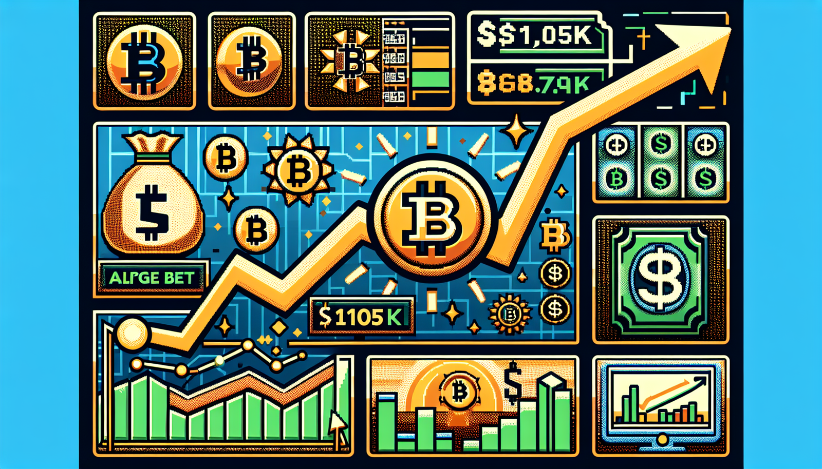 Bitcoin Surges Past $105K After JPMorgan's Big Bet, Trump Stimulus