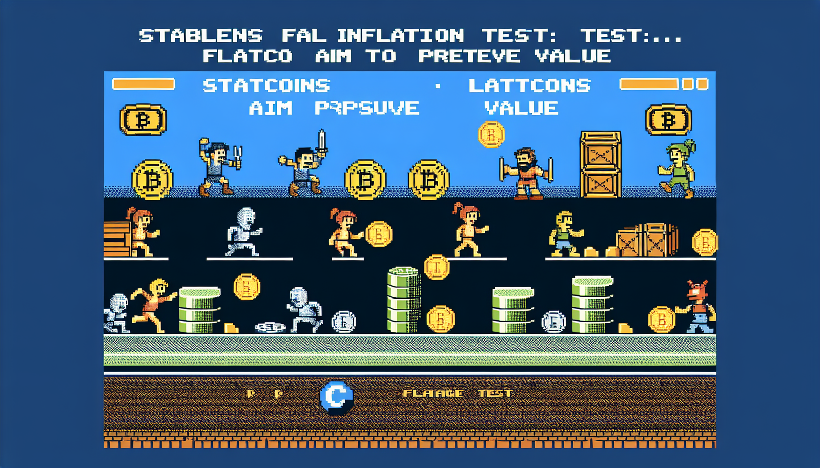 Stablecoins Fail Inflation Test; Flatcoins Aim to Preserve Value