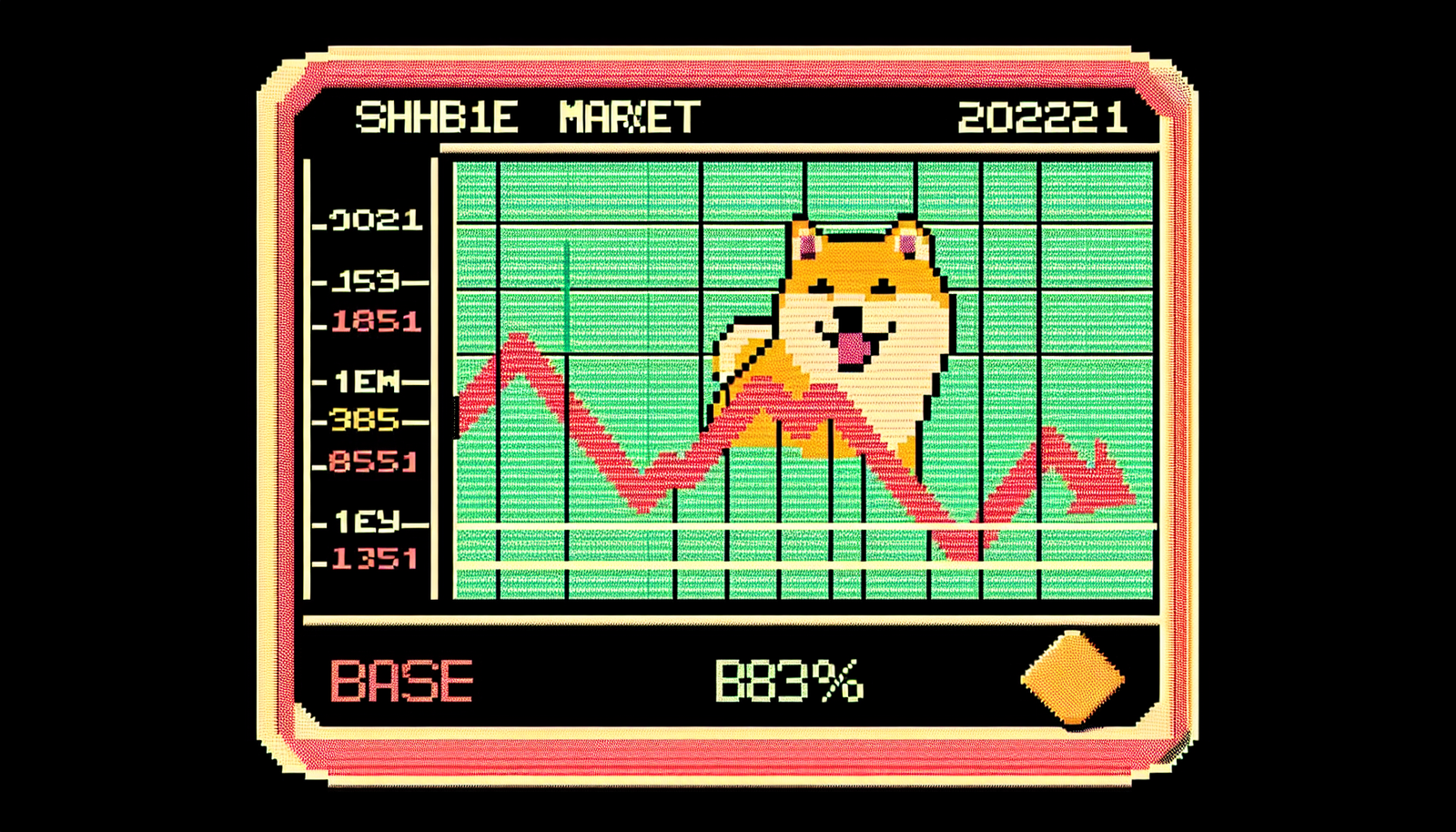 Shiba Inu Market Cap Plummets Over 85% Since 2021 Peak