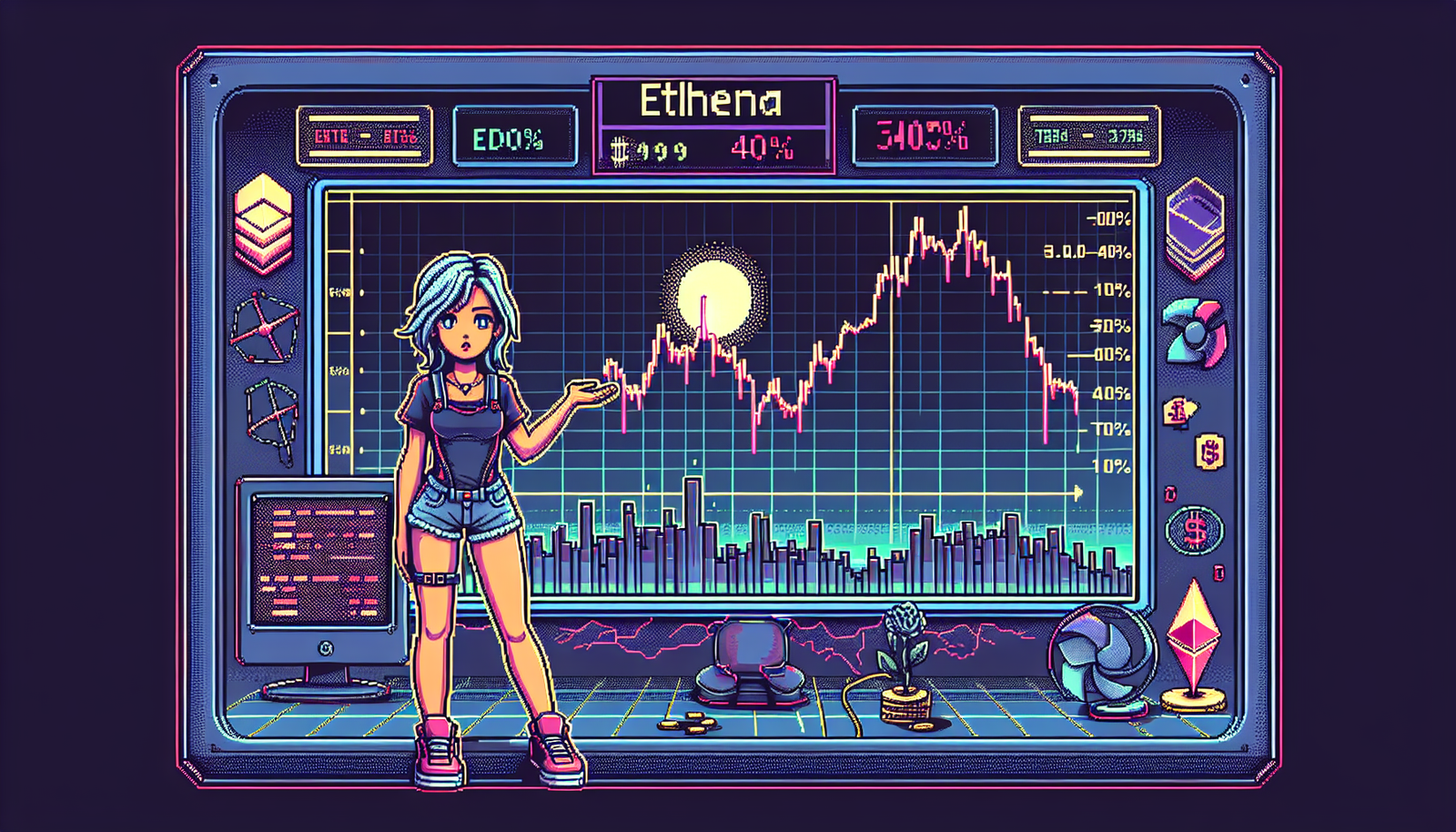 Ethena’s USDe Supply Drops 40% Amid Crypto Market Woes