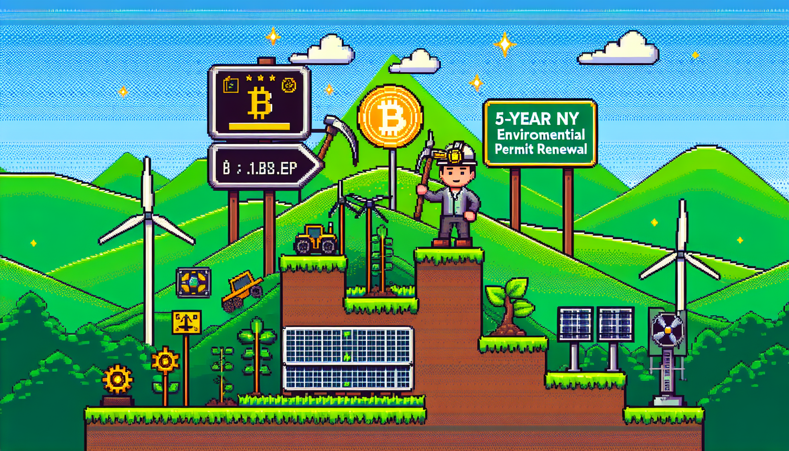 Greenidge Bitcoin Miner Gets 5-Year NY Environmental Permit Renewal