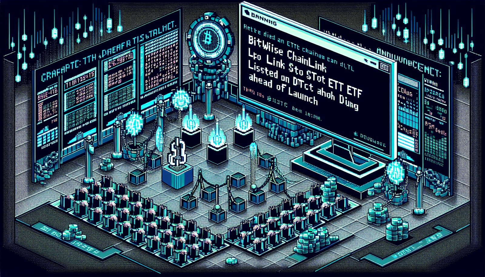 Bitwise Chainlink Spot ETF Listed on DTCC Ahead of Launch