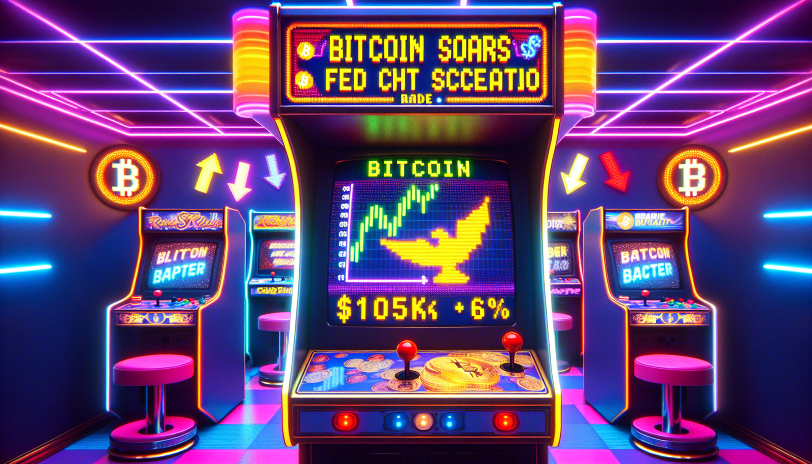 Bitcoin Soars 6% to $105K Amid Fed Rate Cut Speculation