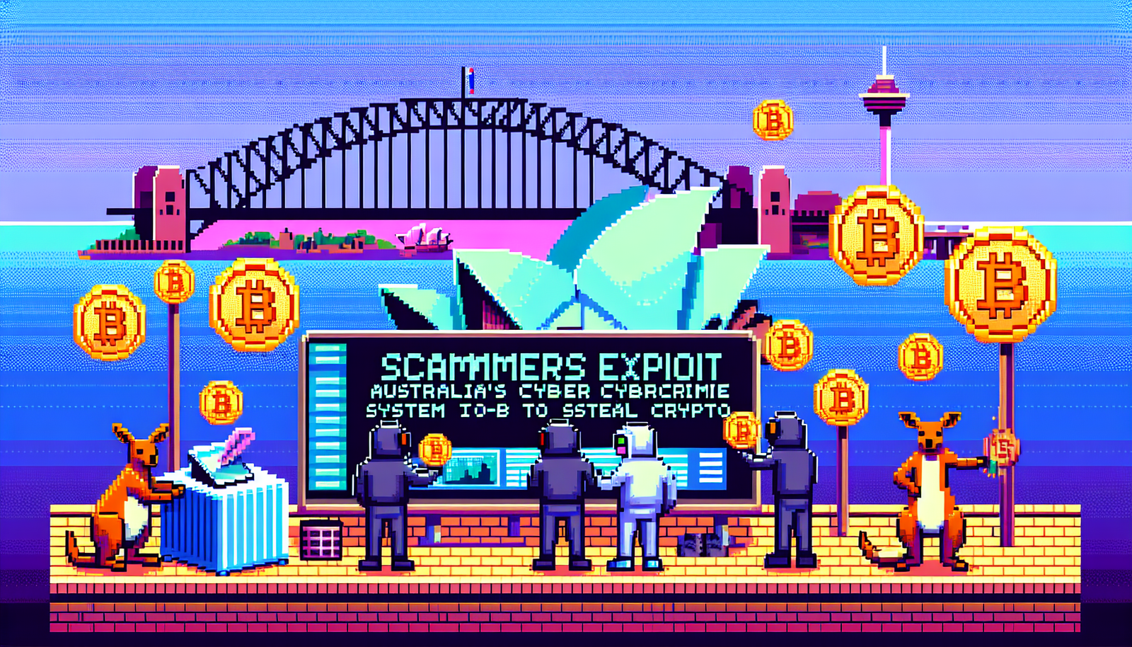 Scammers Exploit Australia's Cybercrime System to Steal Crypto