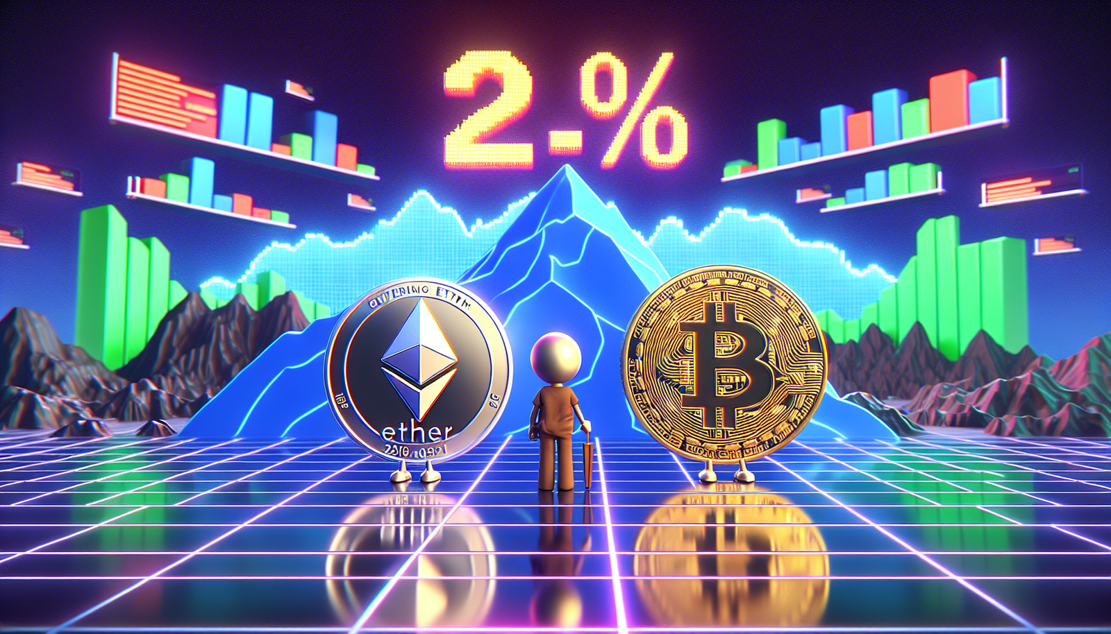 Ether Outperforms Bitcoin, ETH/BTC Ratio Gains Over 2% Today