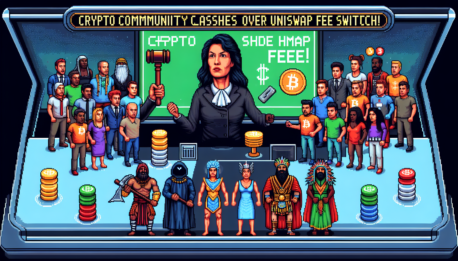 Crypto Community Clashes with Ex-SEC Chief Amanda Fischer Over Uniswap Fee Switch