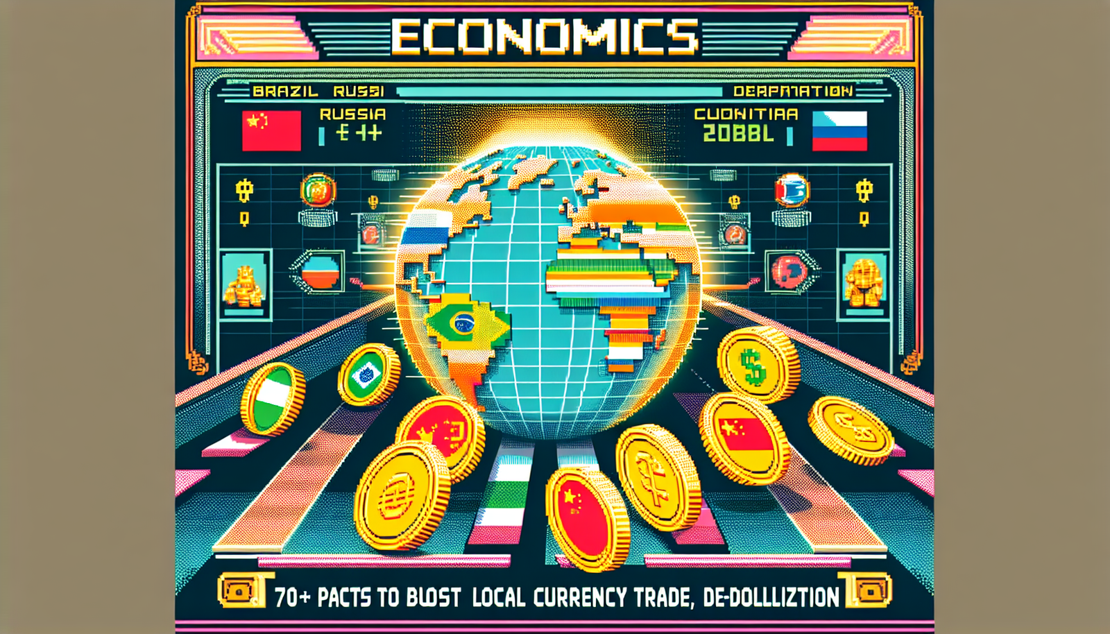 BRICS Signs 70+ Pacts to Boost Local Currency Trade, De-Dollarization