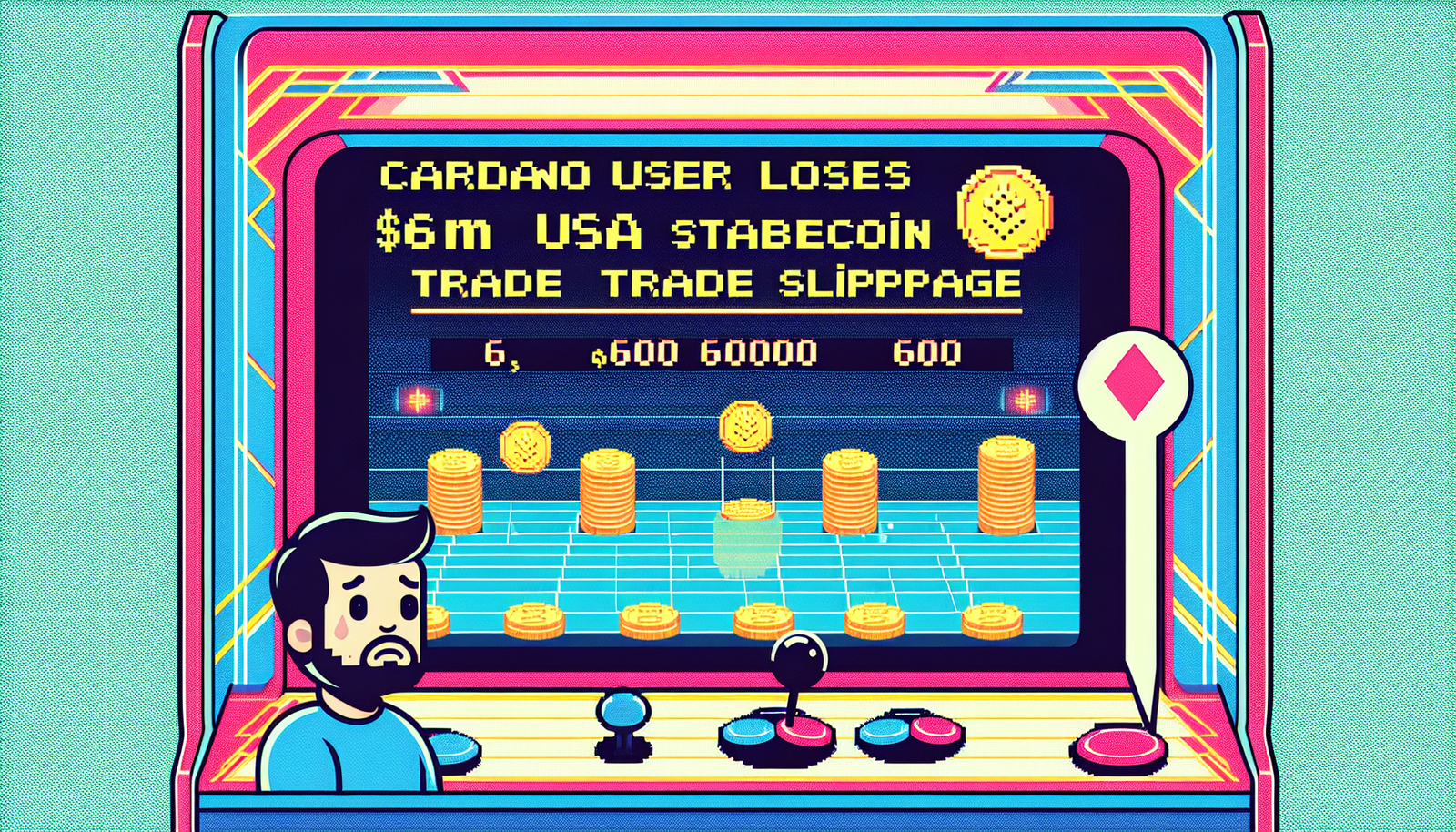 Cardano User Loses $6M in USDA Stablecoin Trade Slippage
