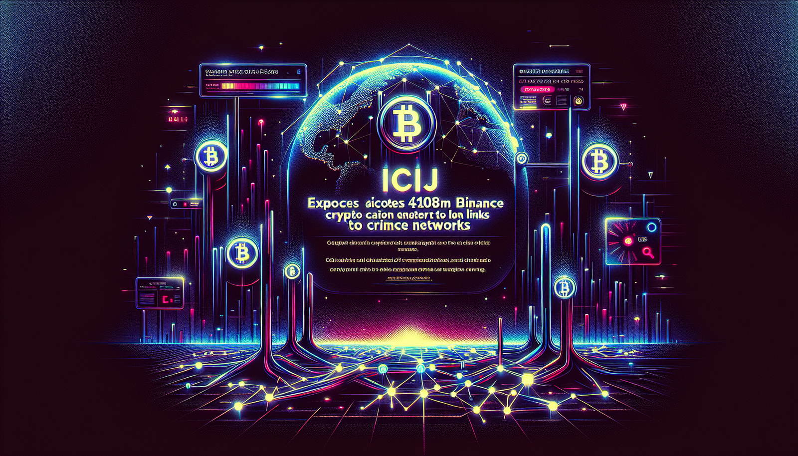 ICIJ Exposes $408M Binance Crypto Links to Crime Networks