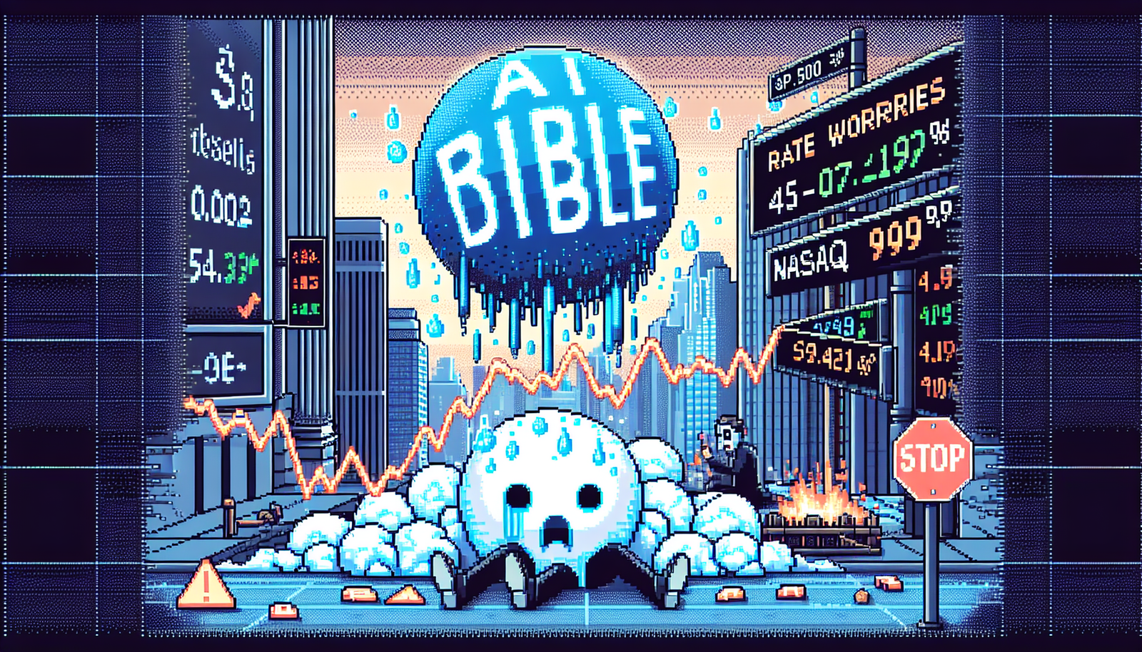 AI Bubble, Rate Worries Rattle Wall St; S&P 500, Nasdaq Tumble Hard