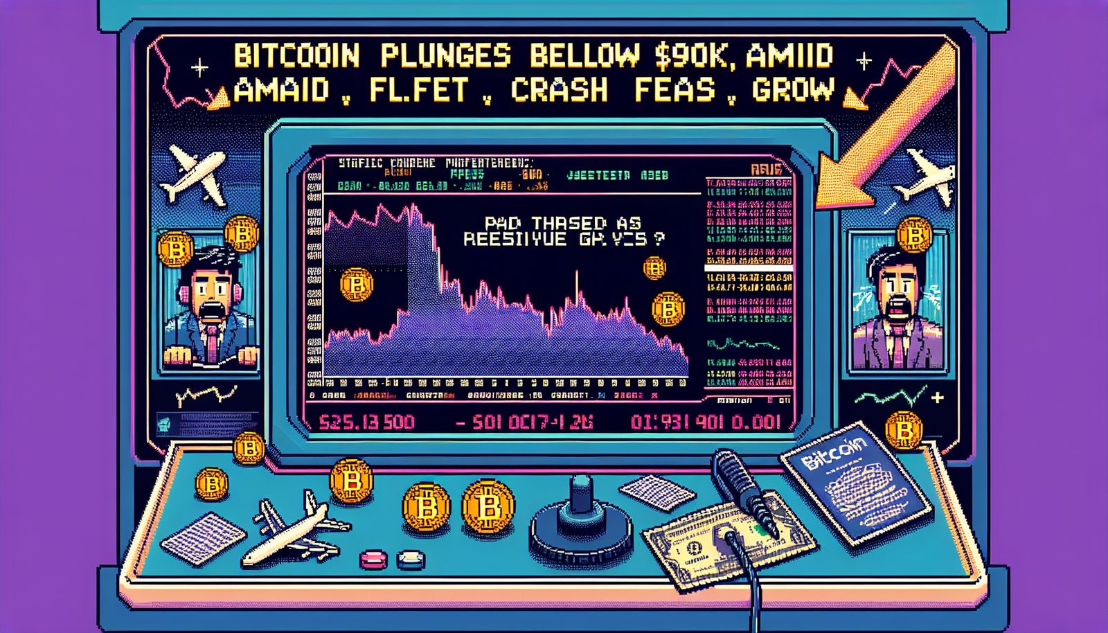 Bitcoin Plunges Below $90K Amid Fed Uncertainty, Crash Fears Grow