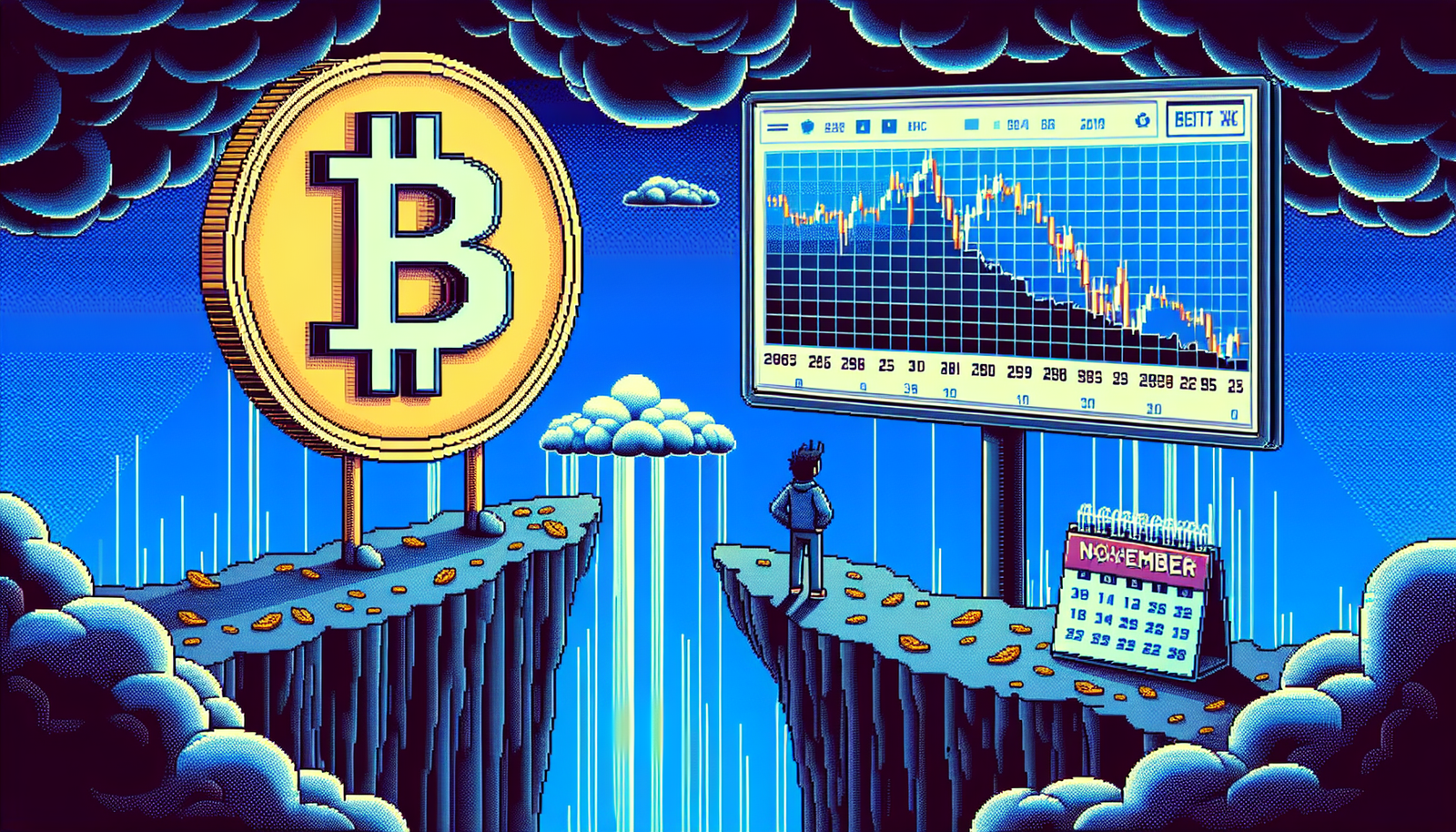 Bitcoin Faces Worst November Drop Since 2019, Below $90K Briefly