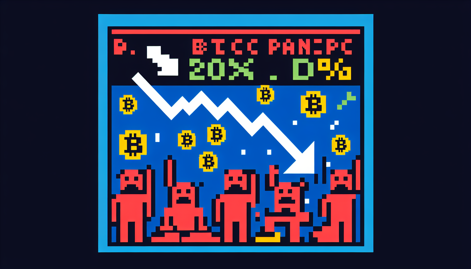 Bitcoin’s Volatility Sparks Panic Amid 20% Drop from ATH