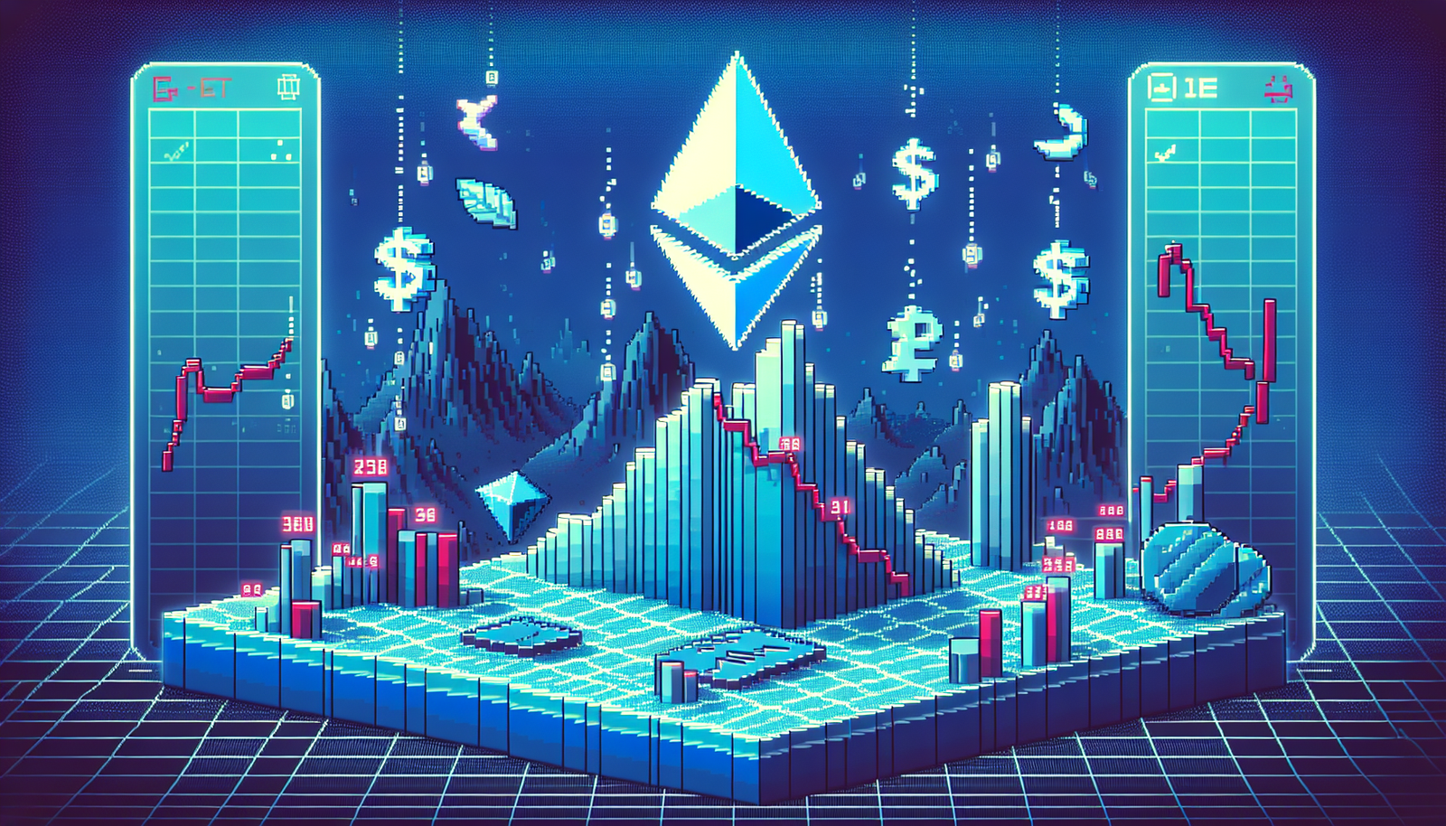 Ether Falls to Lowest Level Since July Amid Bearish Market Fears