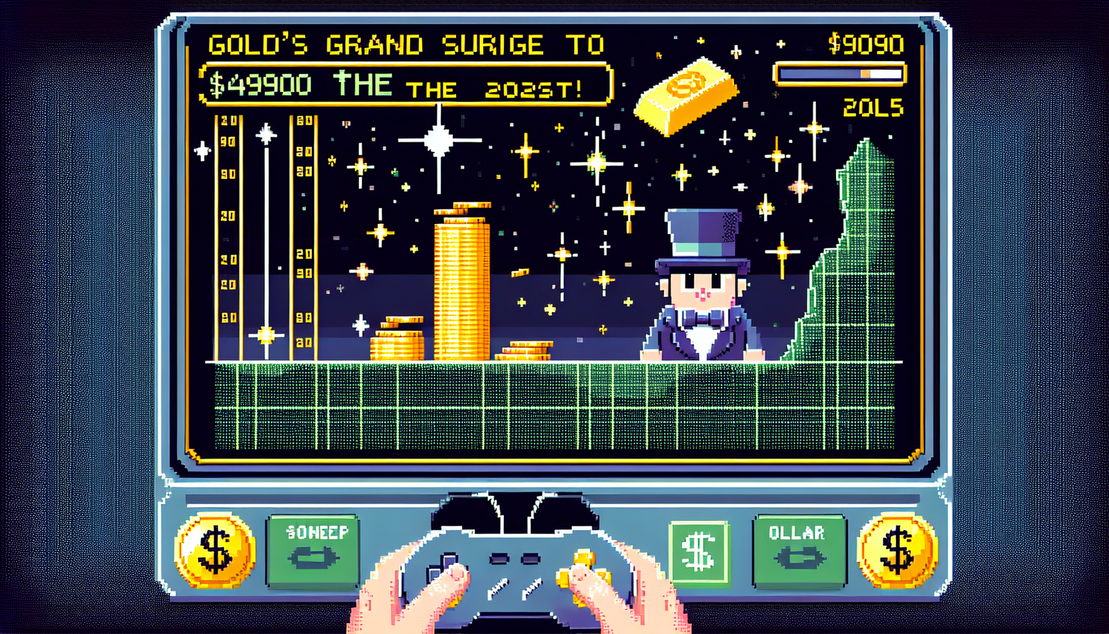 Gold Set to Surge to $4900 Amid US Dollar Weakness in 2025