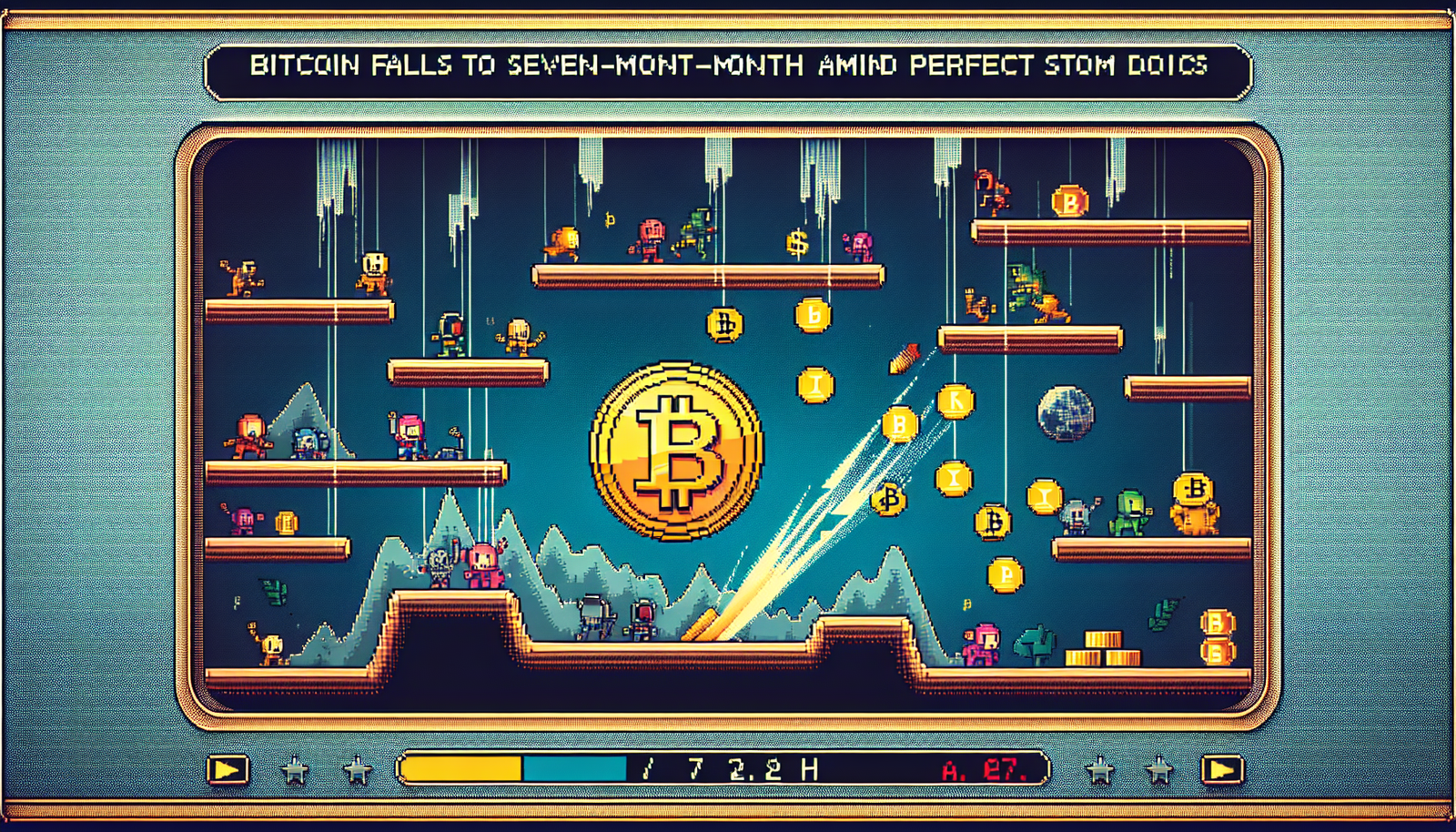 Bitcoin Falls to Seven-Month Low Amid Perfect Storm of Factors