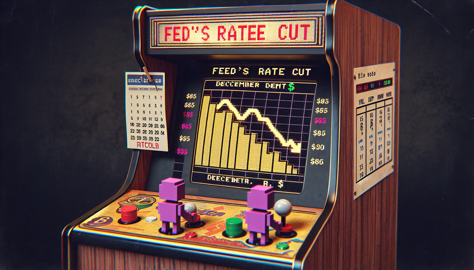 Bitcoin Slides to $84K Amid Fed's Potential December Rate Cut