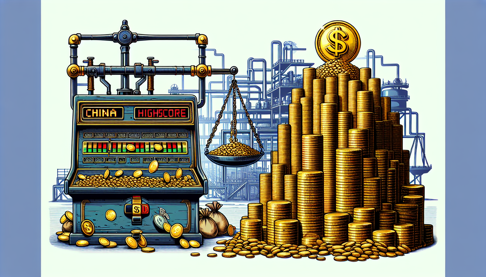 China Surpasses Reports, Buys Record Gold to Challenge USD