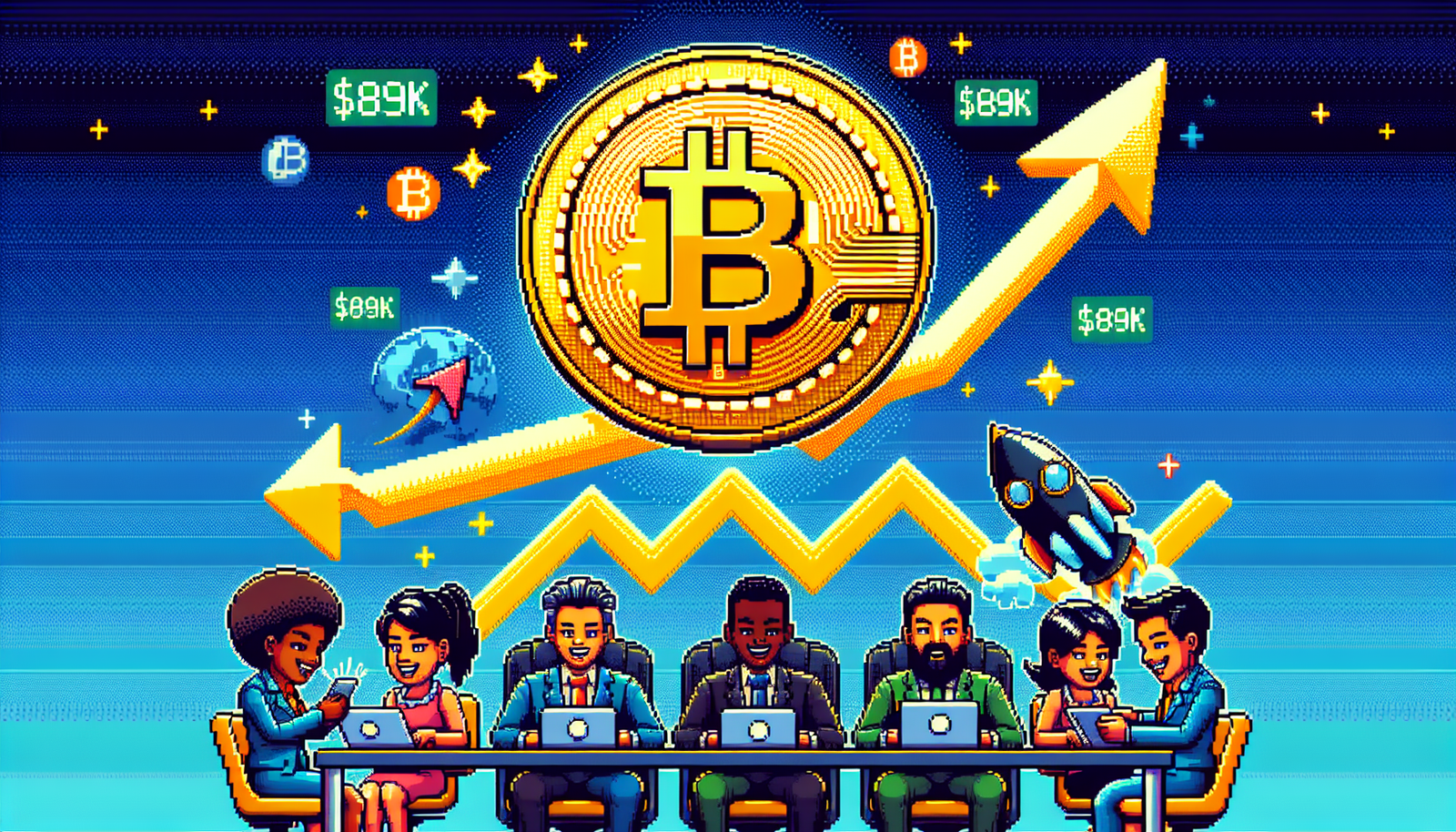 Bitcoin surges past $89K on strong institutional buying spree