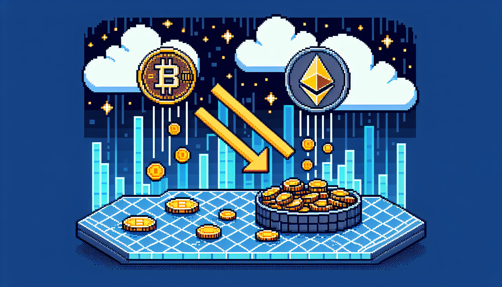 Bitcoin, Ethereum Rise as Fed Rate Cut Bets Increase and ETF Outflows Hit