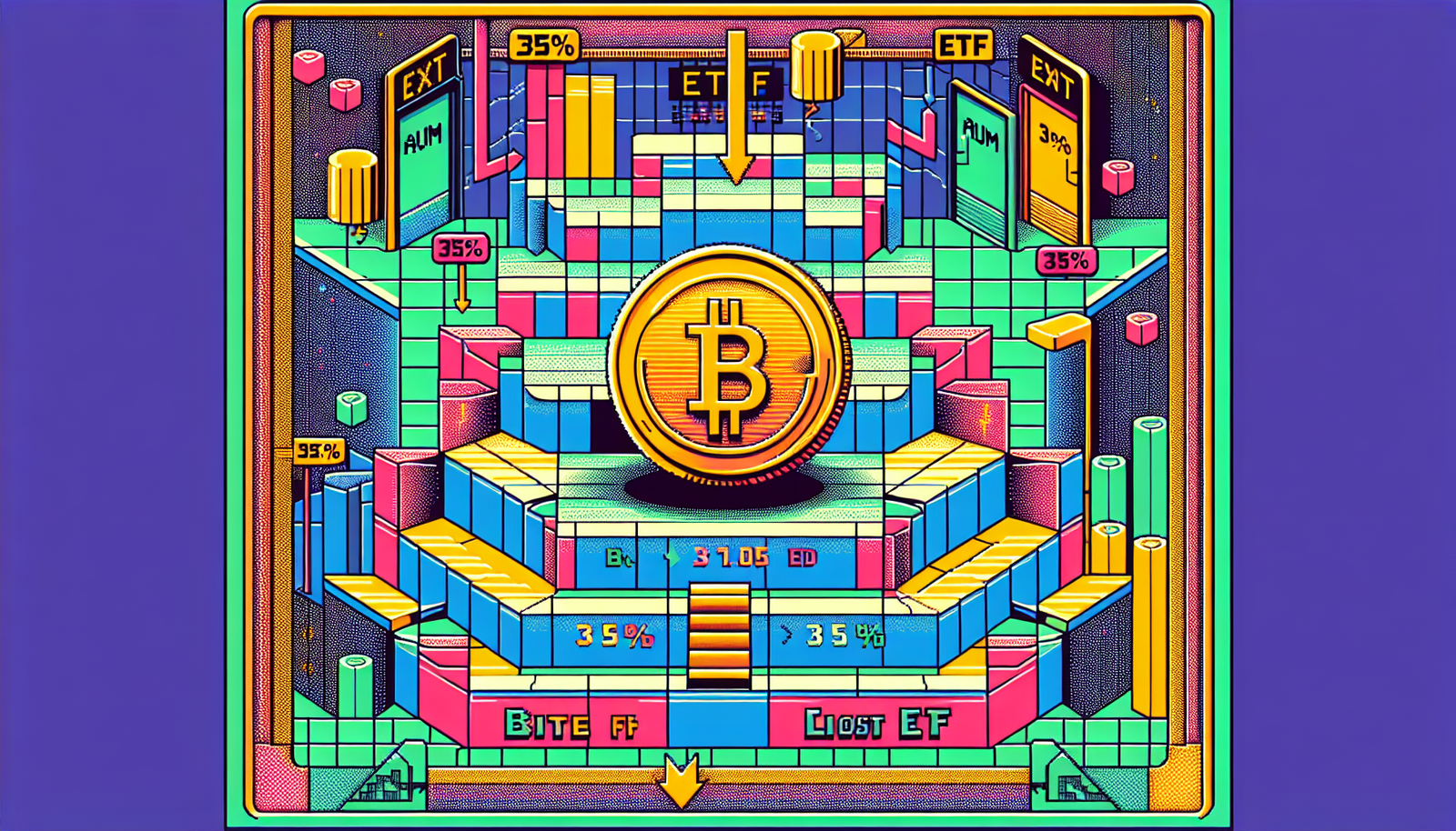 US Bitcoin ETFs Lose 35% AUM Amid Declining BTC Price and Outflows