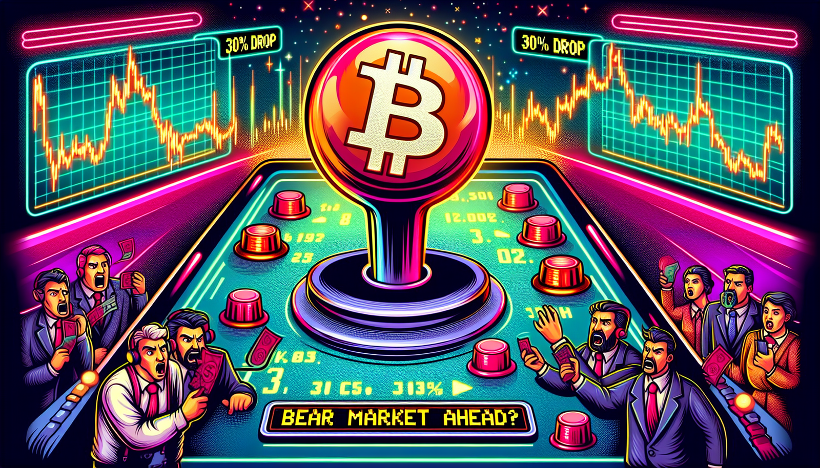 Bitcoin Slides Over 30%, Sparks Speculation of Bear Market Ahead