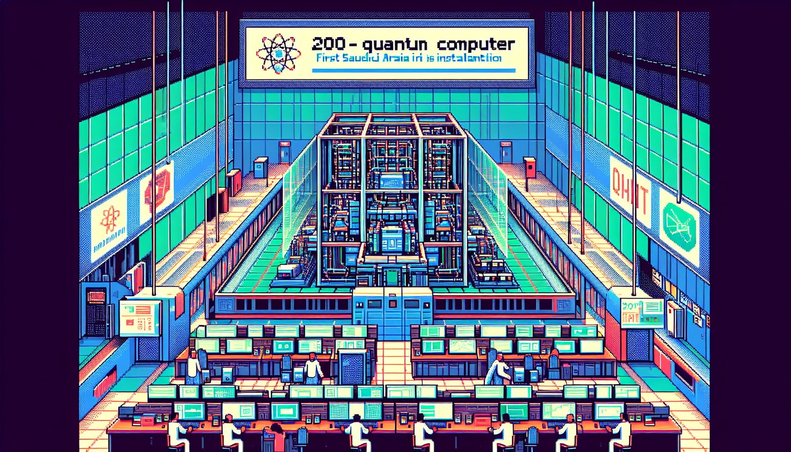 Saudi Aramco Installs Kingdom’s First 200-Qubit Quantum Computer