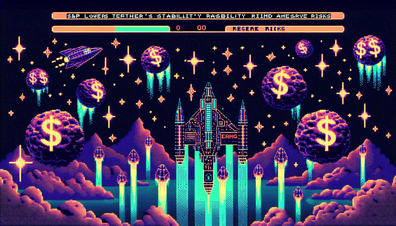 S&P Lowers Tether’s Stability Rating to Weak Amid Reserve Risks