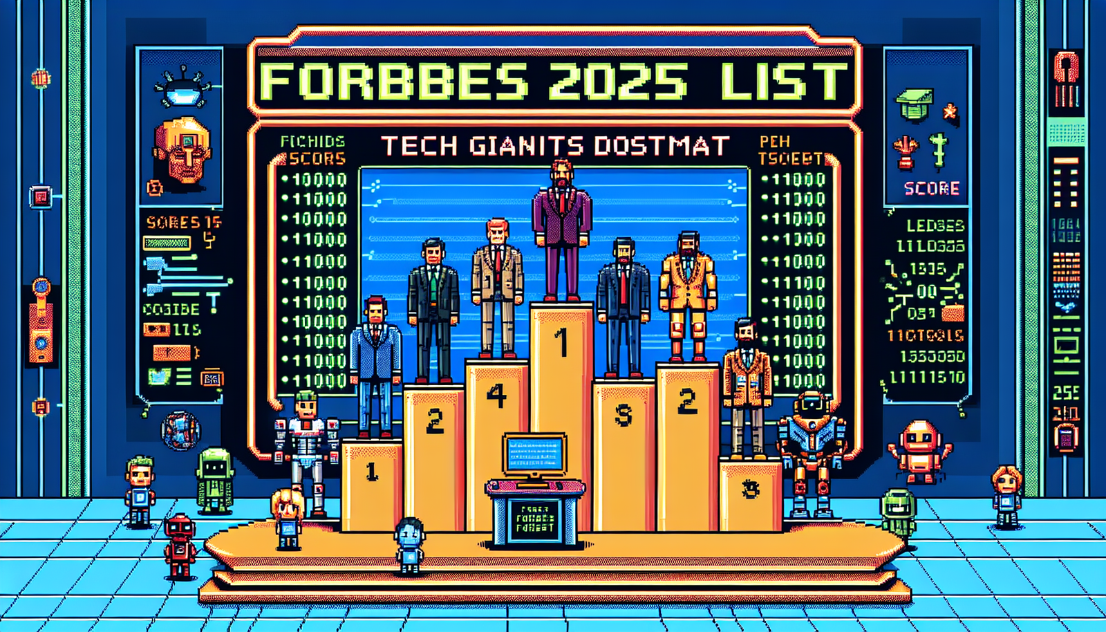 Forbes 2025 List: 9 US Tech Billionaires Dominate Wealth