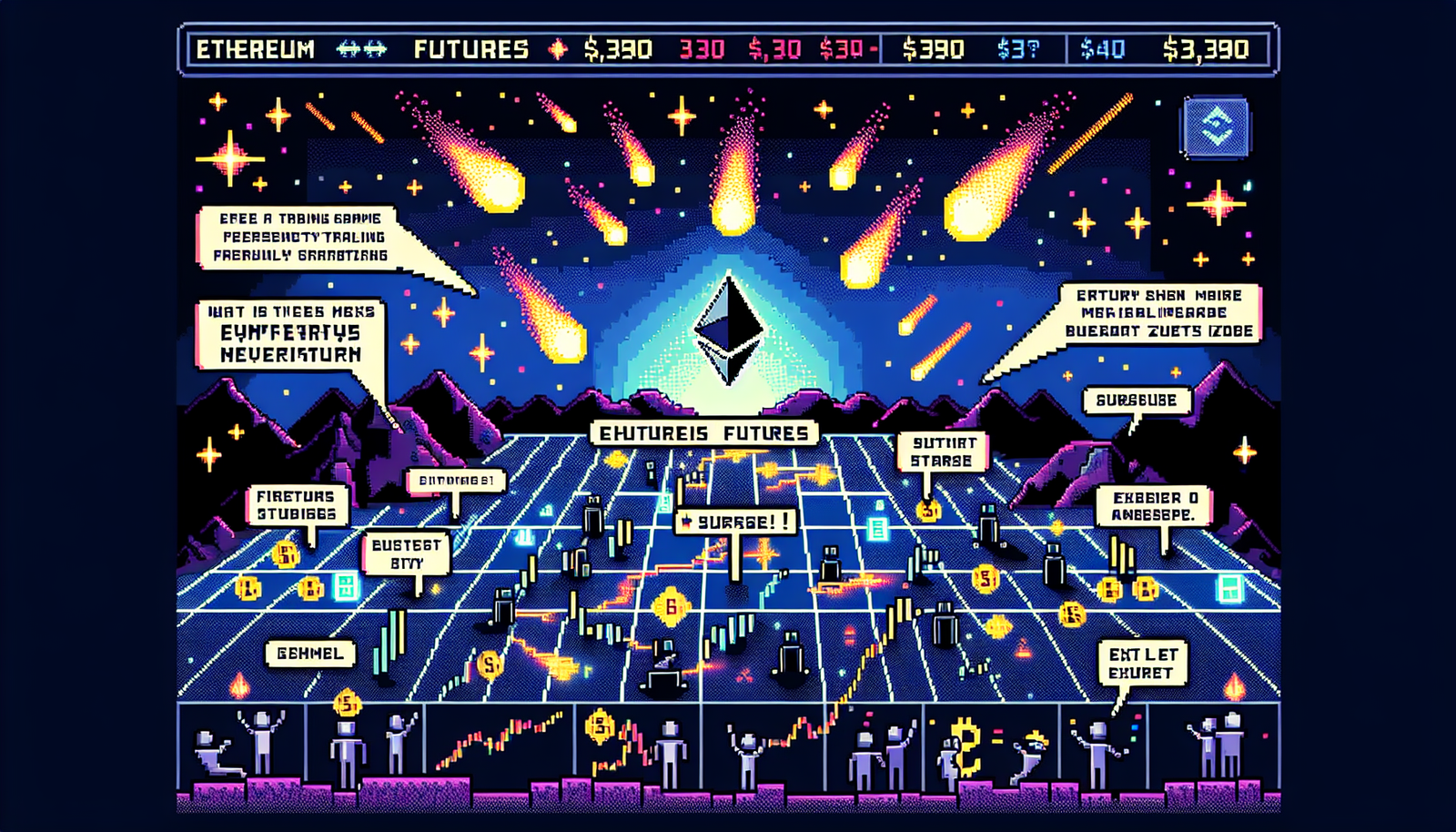 Ethereum Futures Surge as Traders Target $3,390 Breakout Zone