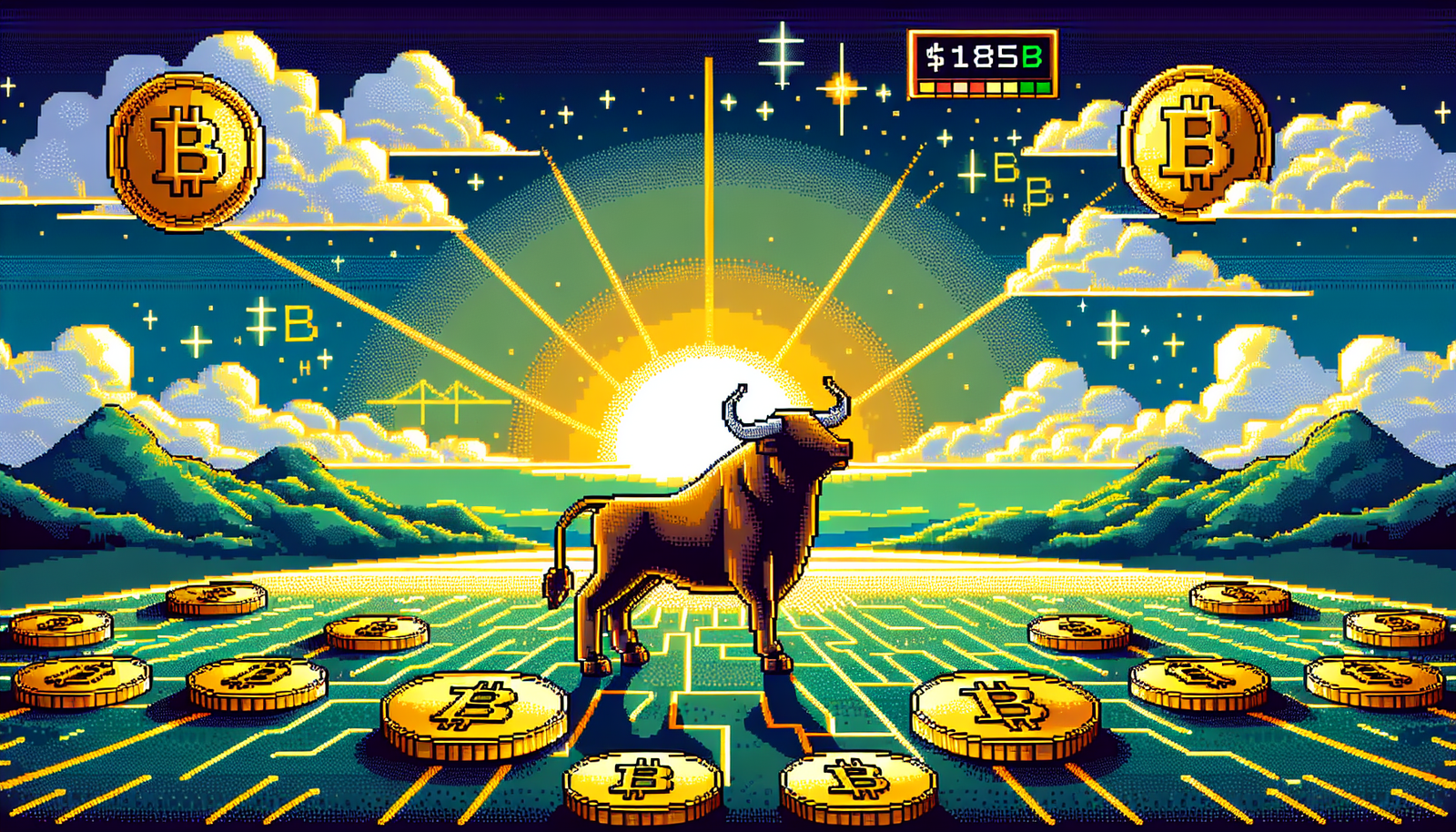 Bitcoin Bull Signal Holds as Stablecoin Supply Hits $185B High