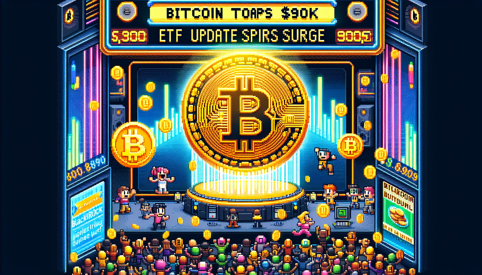 Bitcoin Tops $90K as BlackRock ETF Update Spurs Surge