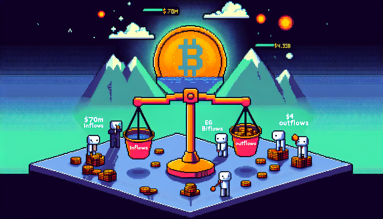 Bitcoin Spot ETFs Reverse $4.35B Outflows with $70M Inflow Boost