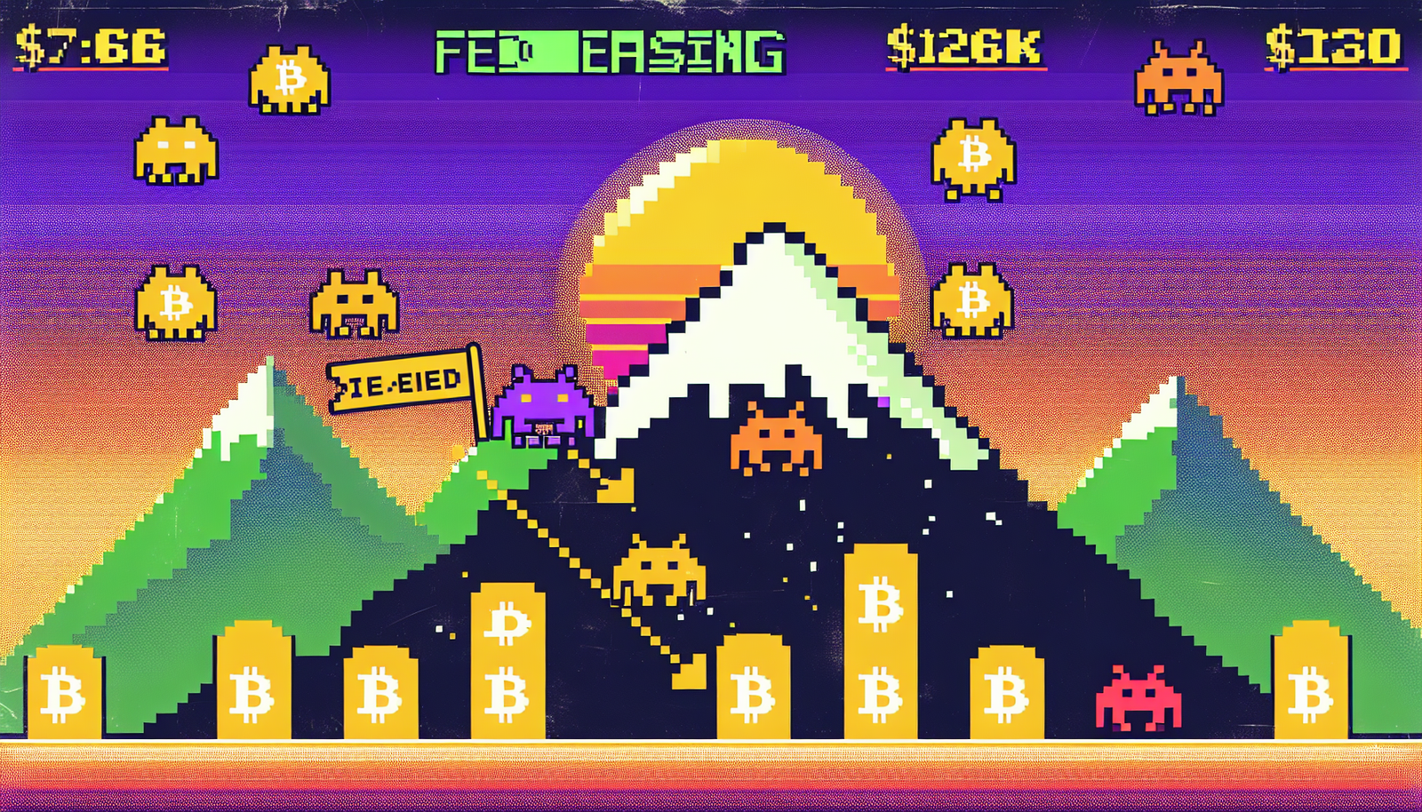 Bitcoin dips after $126K peak; Fed easing sparks optimism