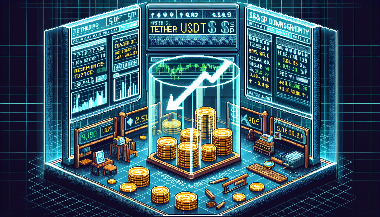 S&P Downgrades Tether USDT Amid Reserve Transparency Concerns