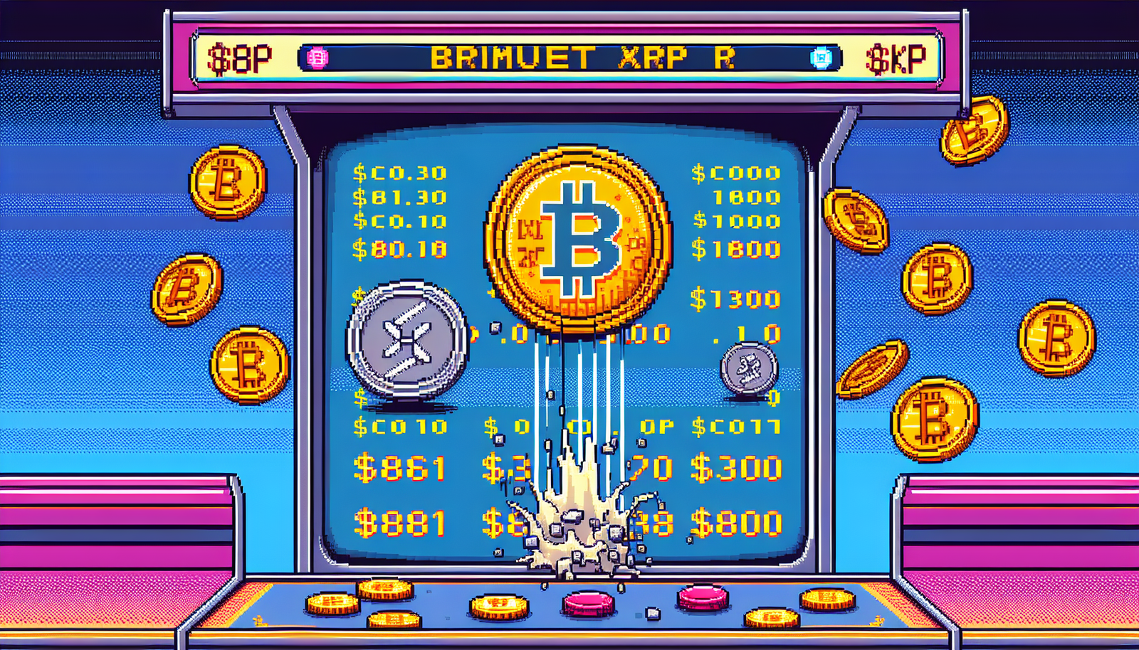 Bitcoin Drops to $86K as XRP Slides Following Crypto Crash