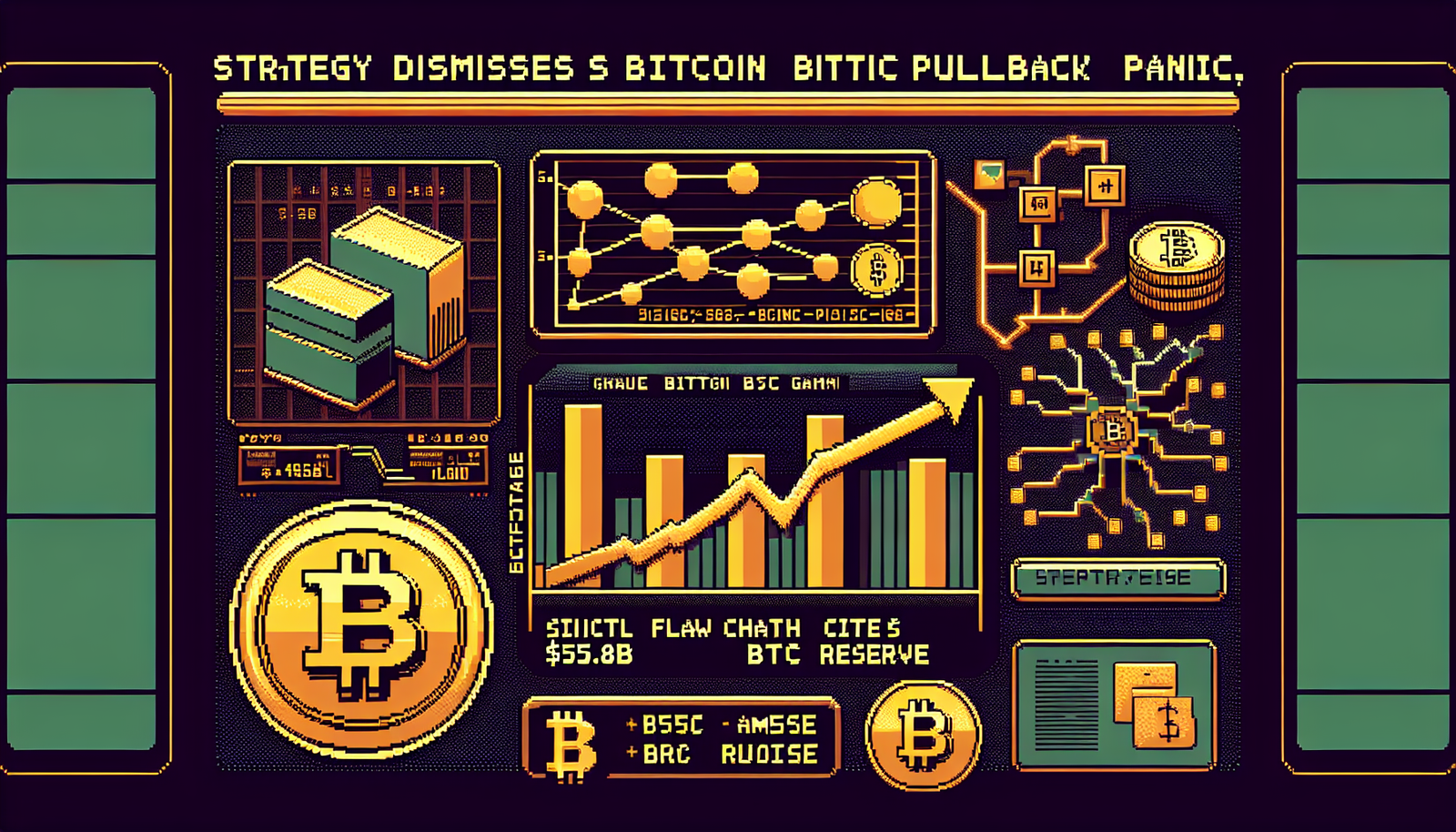 Strategy dismisses bitcoin pullback panic, cites $55.8B BTC reserve