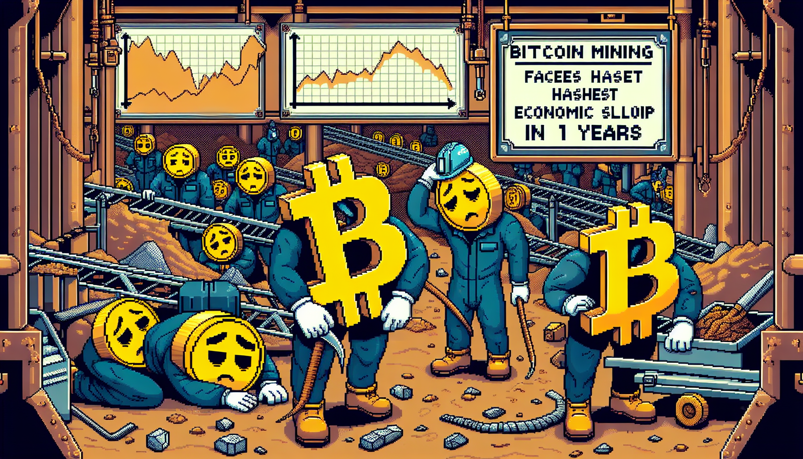 Bitcoin Mining Faces Harshest Economic Slump in 15 Years
