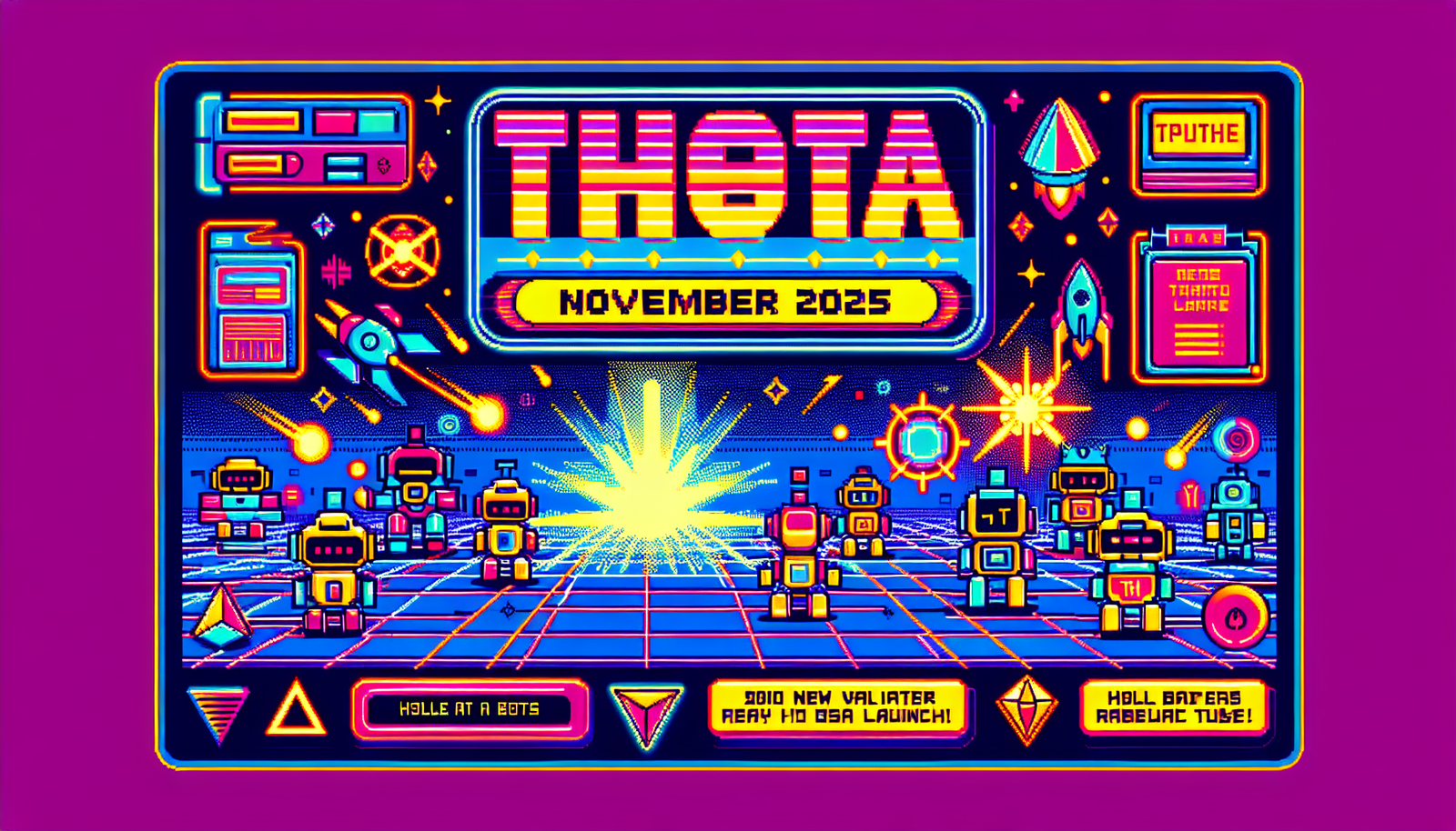 Theta November 2025: AI Bots, TPulse Launch & New Validators