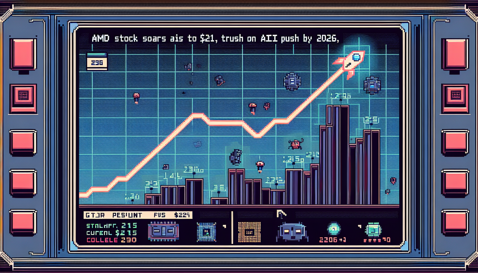 AMD Stock Soars to $215 on AI Push, Targeting $290 by 2026