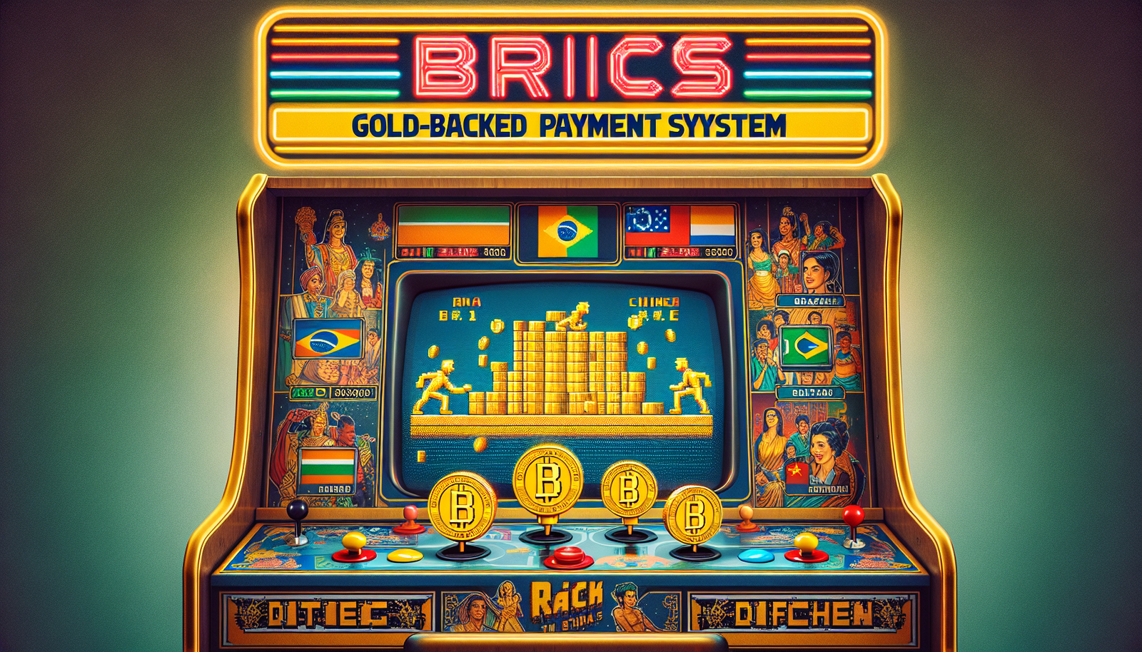 BRICS Launches Gold-Backed UNIT Payment System to Ditch Dollar