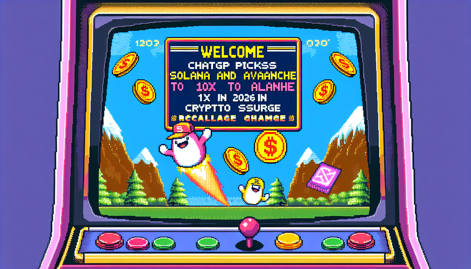 ChatGPT Picks Solana and Avalanche to 10x in 2026 Crypto Surge