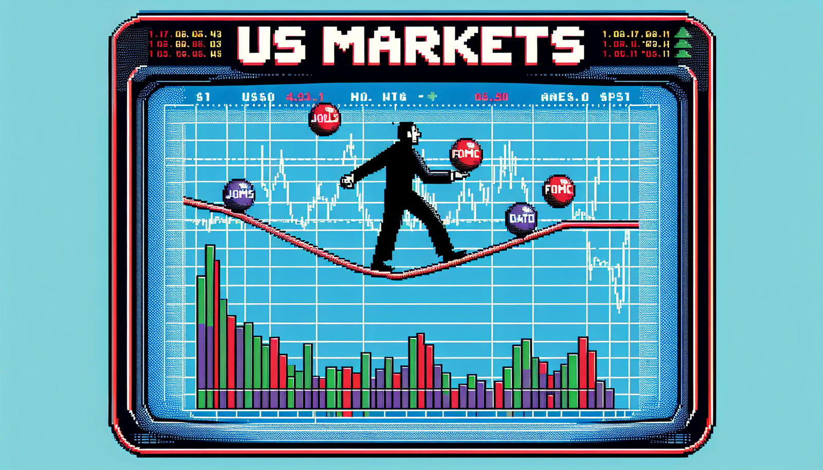 US Markets Brace for Volatility Ahead of JOLTS and FOMC Data