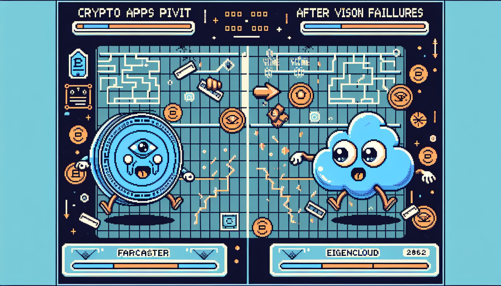 Crypto Apps Farcaster and EigenCloud Pivot After Vision Failures