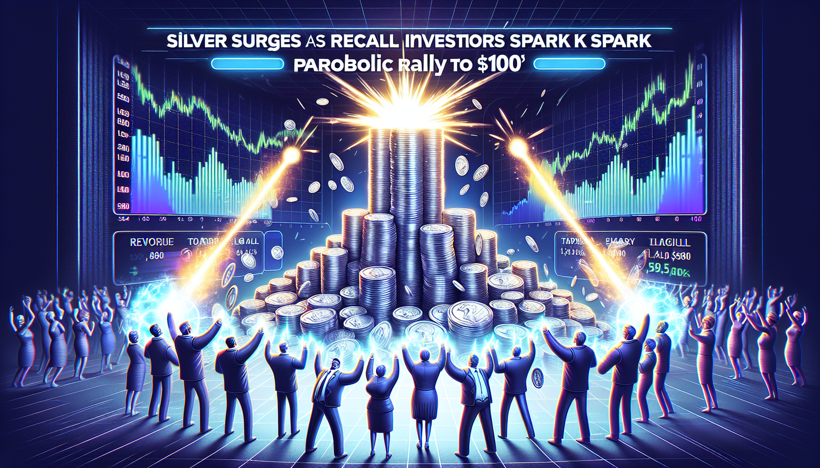 Silver Surges as Retail Investors Spark Parabolic Rally to $100