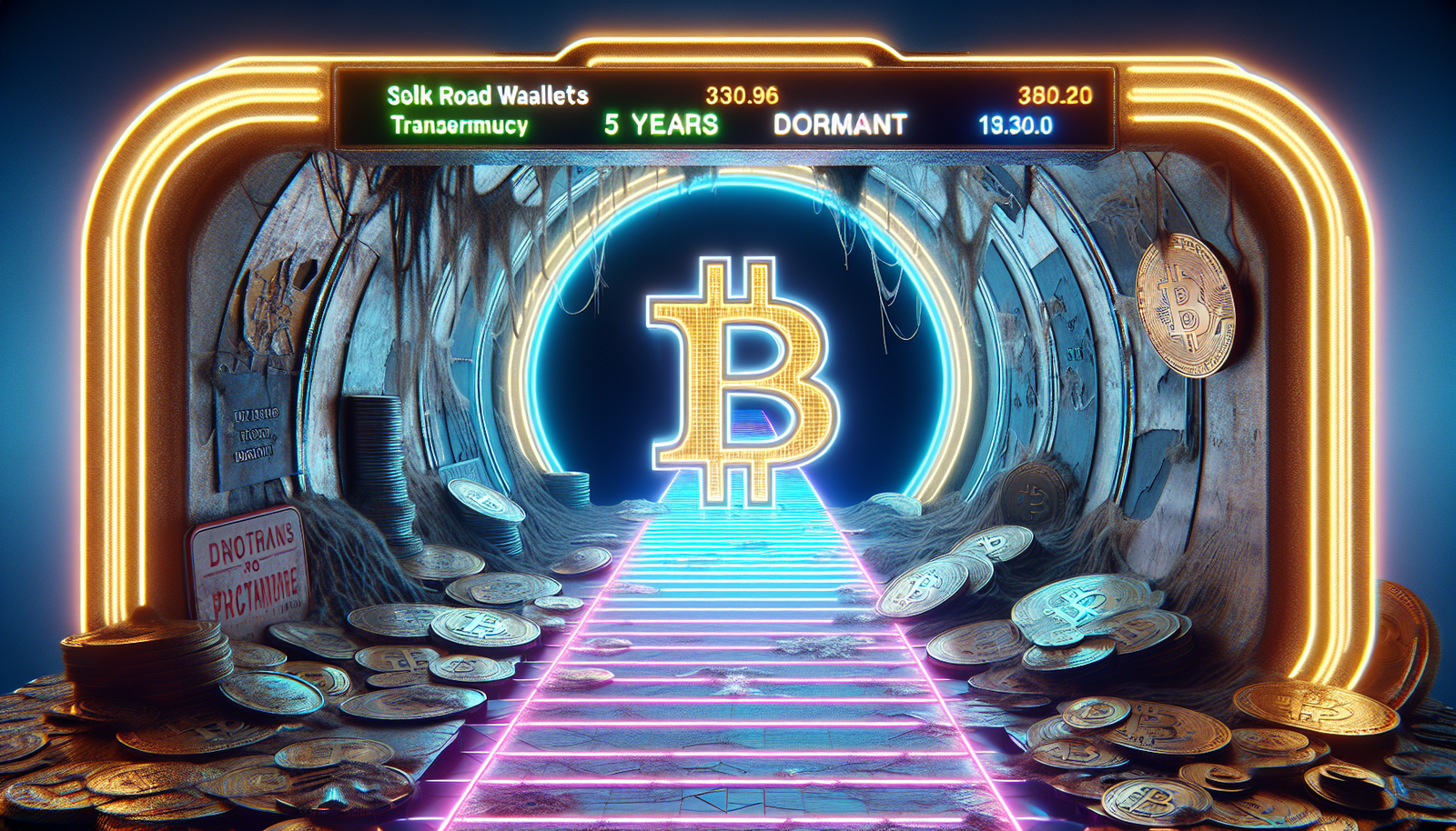 33.7 BTC Moved from Silk Road Wallets After 5 Years Dormant