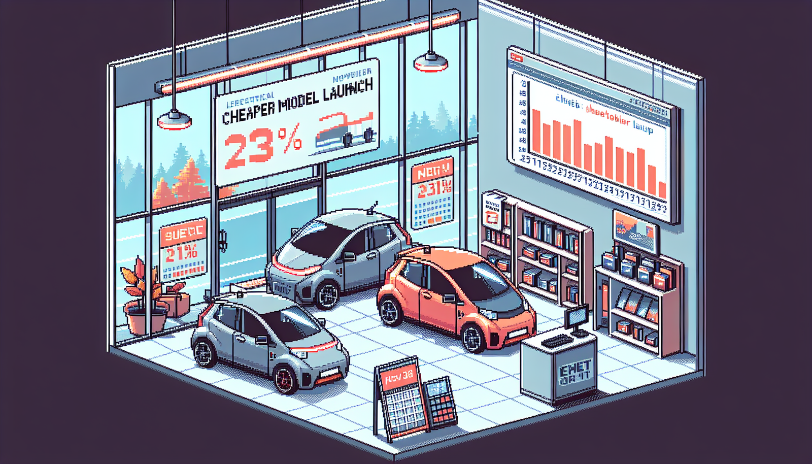 Tesla U.S. Sales Sink 23% in November Despite Cheaper Model Launch