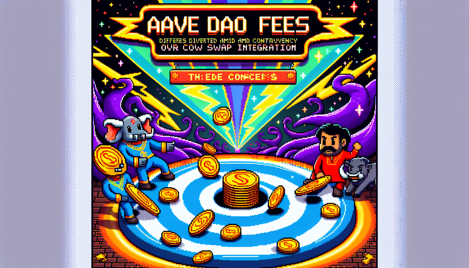 Aave DAO Fees Diverted Amid Controversy Over CoW Swap Integration